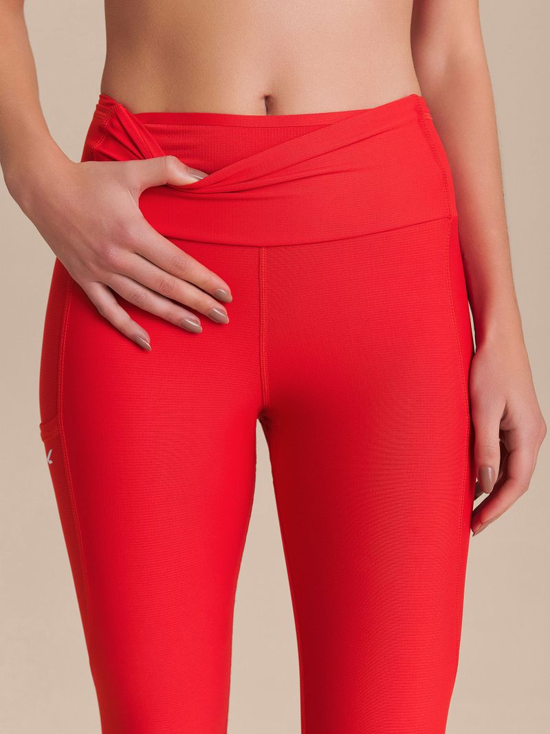 Legging Six Pockets Speed Cor:Vermelho;Tamanho:M 6