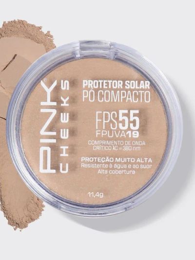 Protetor Solar Po Compacto FPS 55 FPUVA 19 4g
