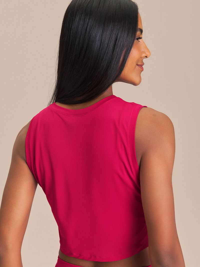Regata Cropped LIVE Comfort Cor:Verde Claro;Tamanho:G 7