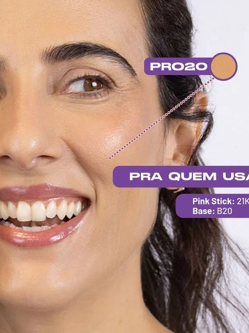 Pro Stick Protetor Solar Multifuncional FPS96 Cor:PRO20 4