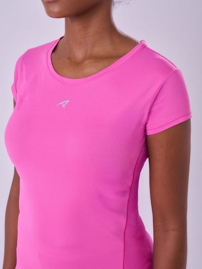 Camiseta Keep Cool Pep UV50 Cor:Rosa;Tamanho:PP