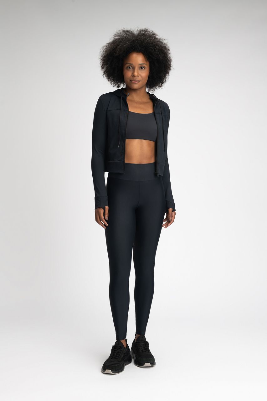 JAQUETA SENSE FLEECE G/L NOIR BLACK