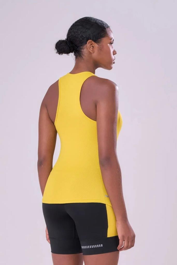 Regata Keep Cool Running Color Cor:Amarelo;Tamanho:P 2