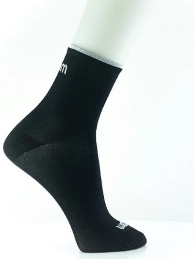 Meia Cano Baixo Light Emana Feminino Cor:Preto;Tamanho:34-39