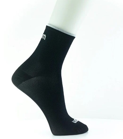 Meia Cano Baixo Light Emana Feminino Cor:Preto;Tamanho:34-39 1
