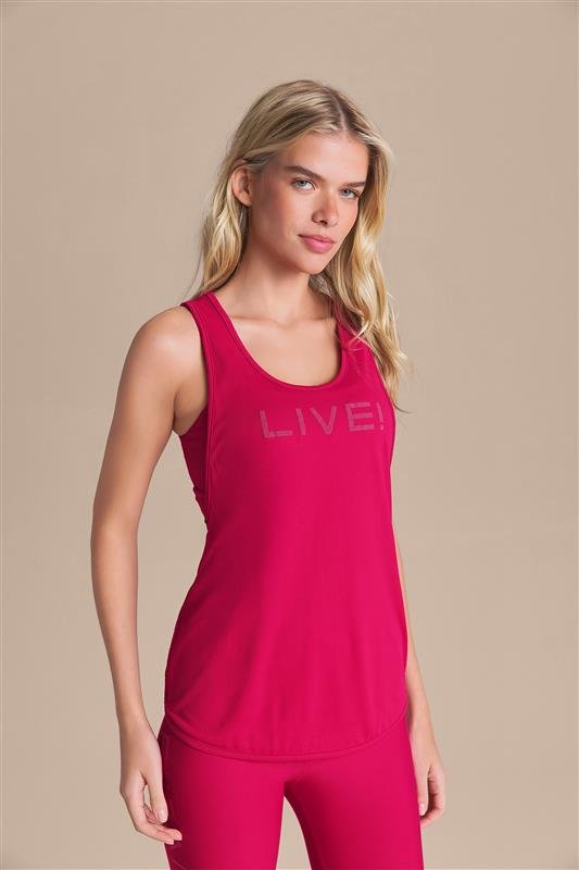 Regata LIVE Comfort Cor:Pink;Tamanho:M