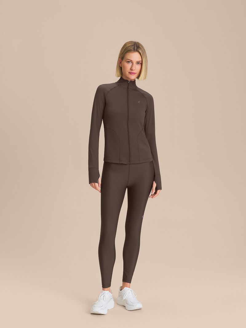 Legging Grafeno Fresh Pro Cor:Cinza Escuro;Tamanho:M 1