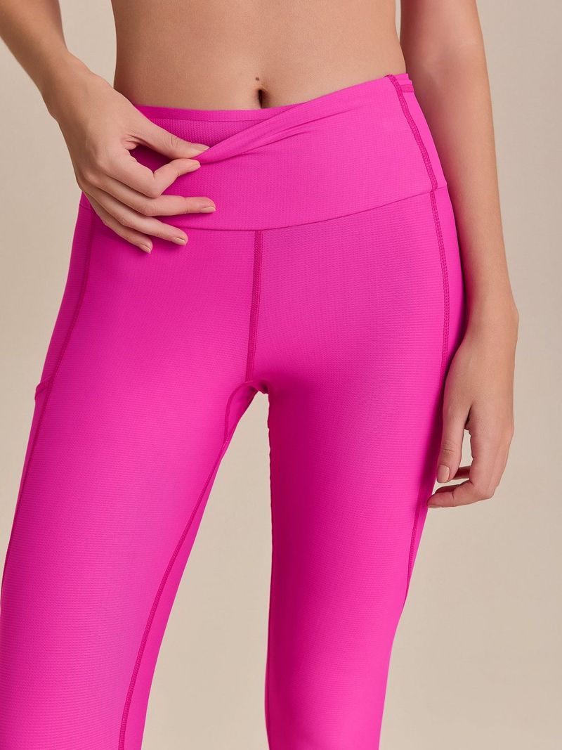 Legging Six Pockets Speed Cor:Fúcsia;Tamanho:P 8