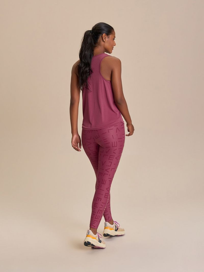 Legging Icon Hydefit Adaptiv Cor:Fucsia Escuro;Tamanho:M 2