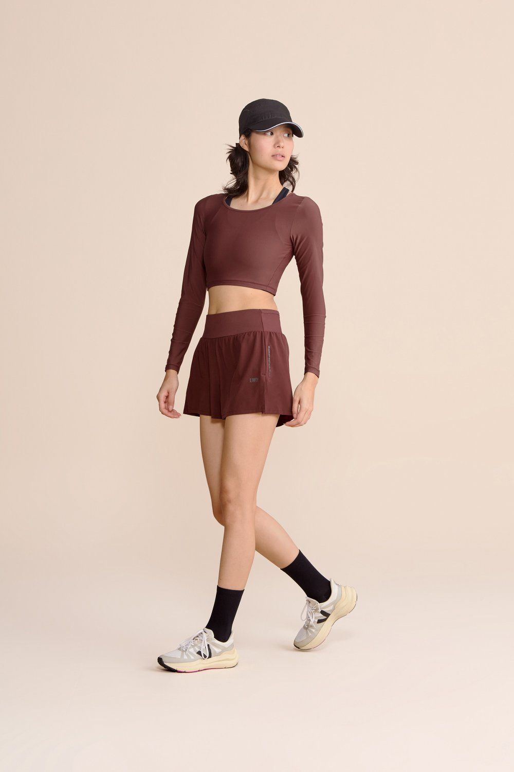 Shorts Pro Six Pockets Cor:Marrom;Tamanho:G 1