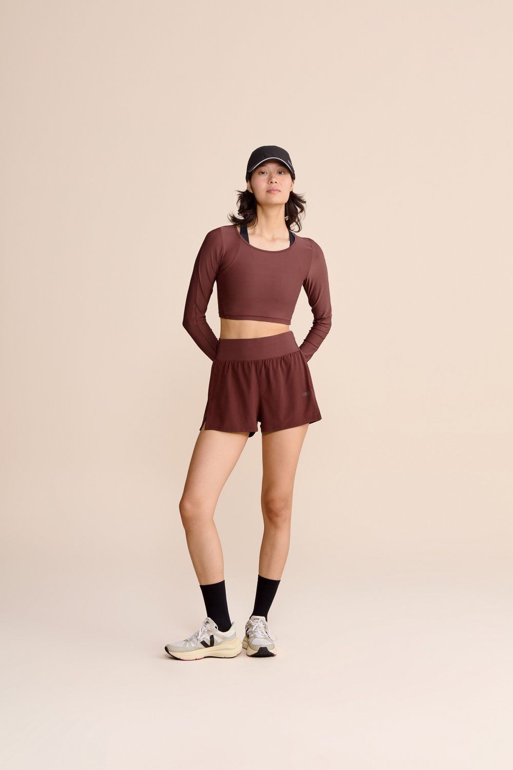 Shorts Pro Six Pockets Cor:Marrom;Tamanho:G 11