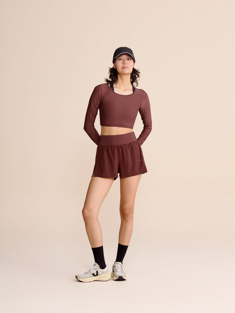 Shorts Pro Six Pockets Cor:Marrom;Tamanho:G 12