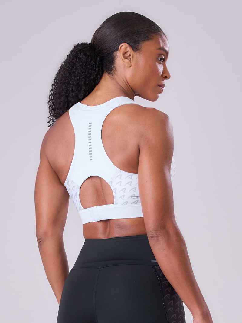 TOP GRIT BOSSA AJUSTAVEL 1 BOLSO NADADOR FEM IND BRANCO/ESTAMPA INSTITUCIONAL Cor:Branco;Tamanho:P 3