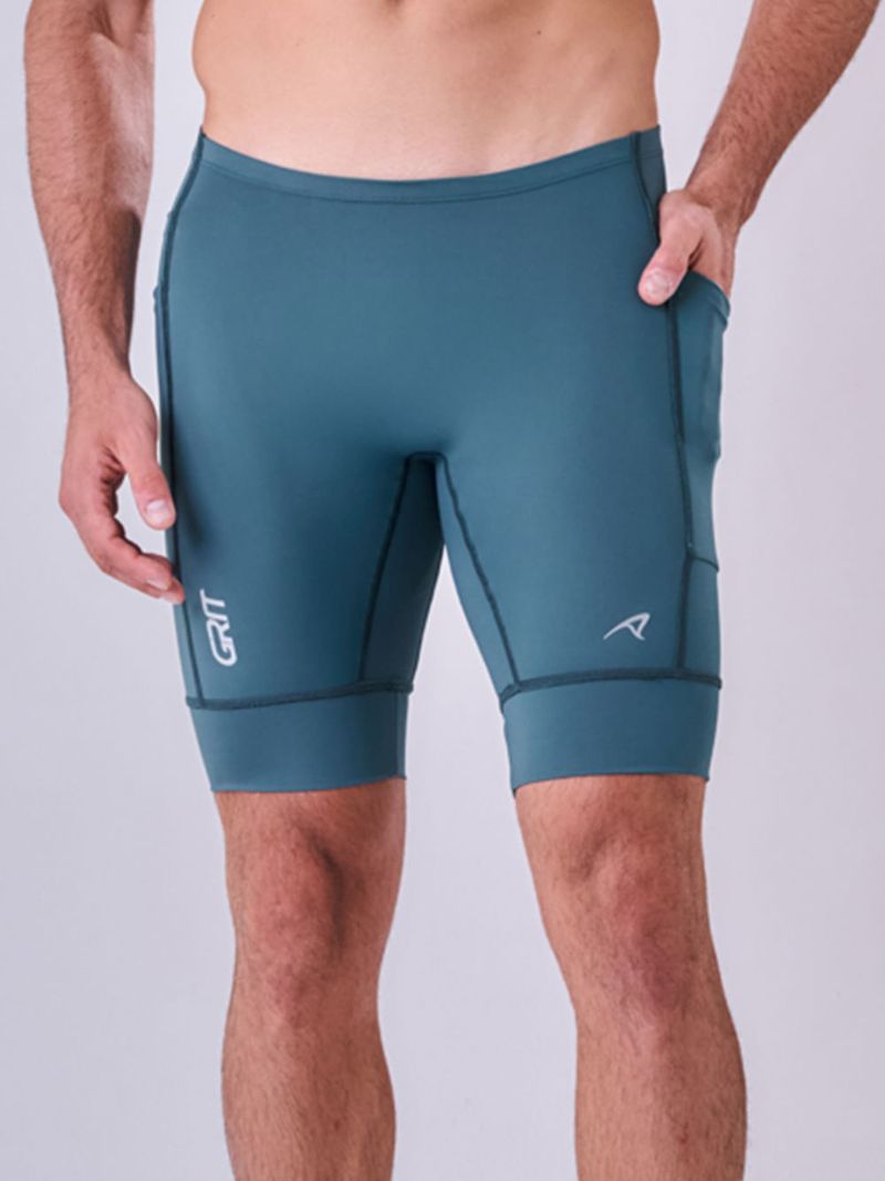 Bermuda Grit Bossa 6 Bolsos 9" Masc Color Cor:Verde;Tamanho:M 1