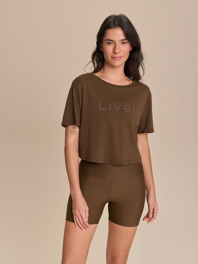 Camiseta Cropped Live Comfort 4