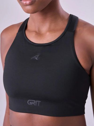 Top Grit Bossa Ajustavel 1 Bolso Nadador Barra Lisa Flat Fem