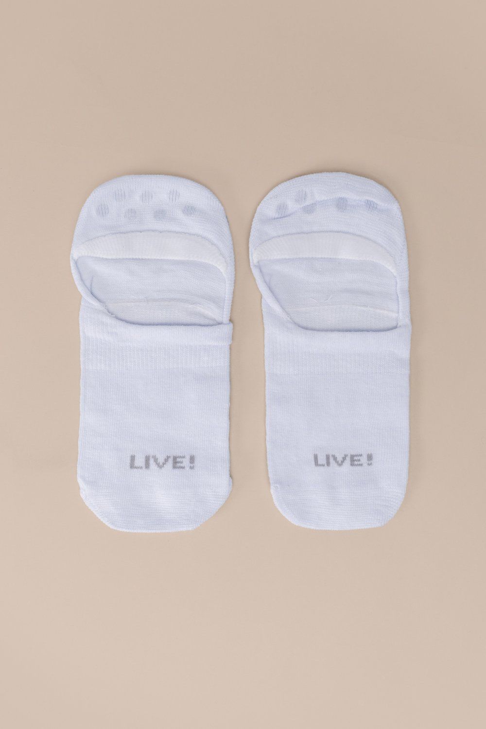 Meia Invisible Unissex Cor:Branco;Tamanho:33/38 2