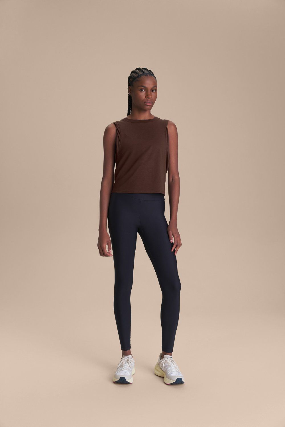 Regata Twist Pima Slim Cor:Marrom;Tamanho:M 4
