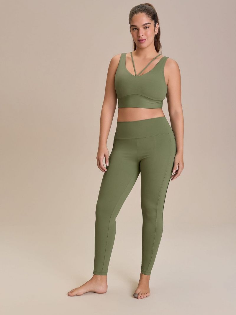 Calca Fuso Stripe ByNature Cor:Verde;Tamanho:P 2