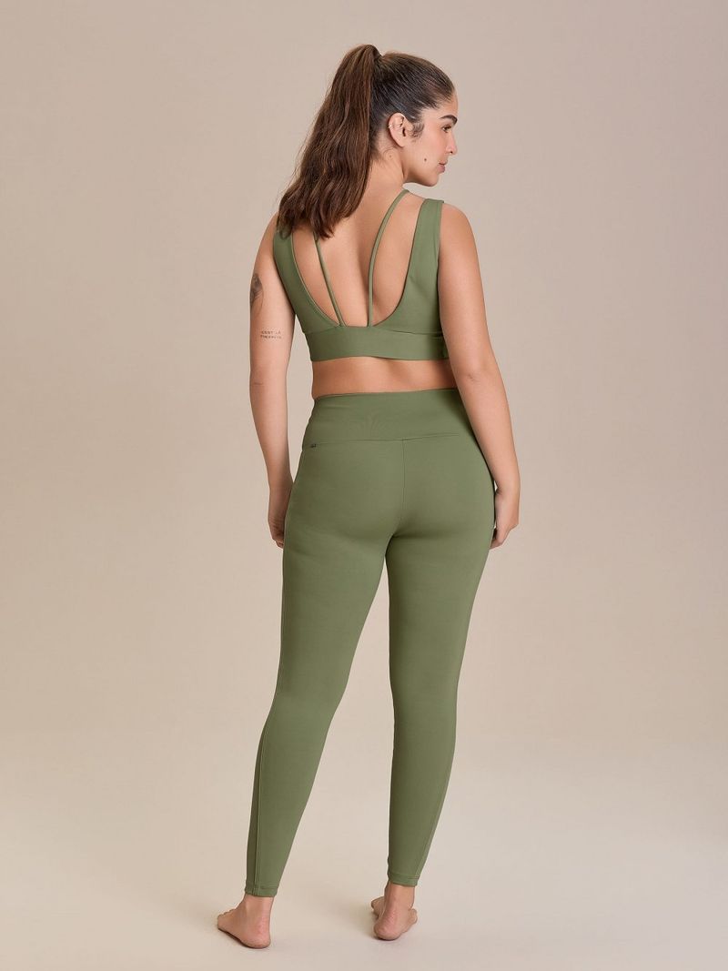 Calca Fuso Stripe ByNature Cor:Verde;Tamanho:P 3
