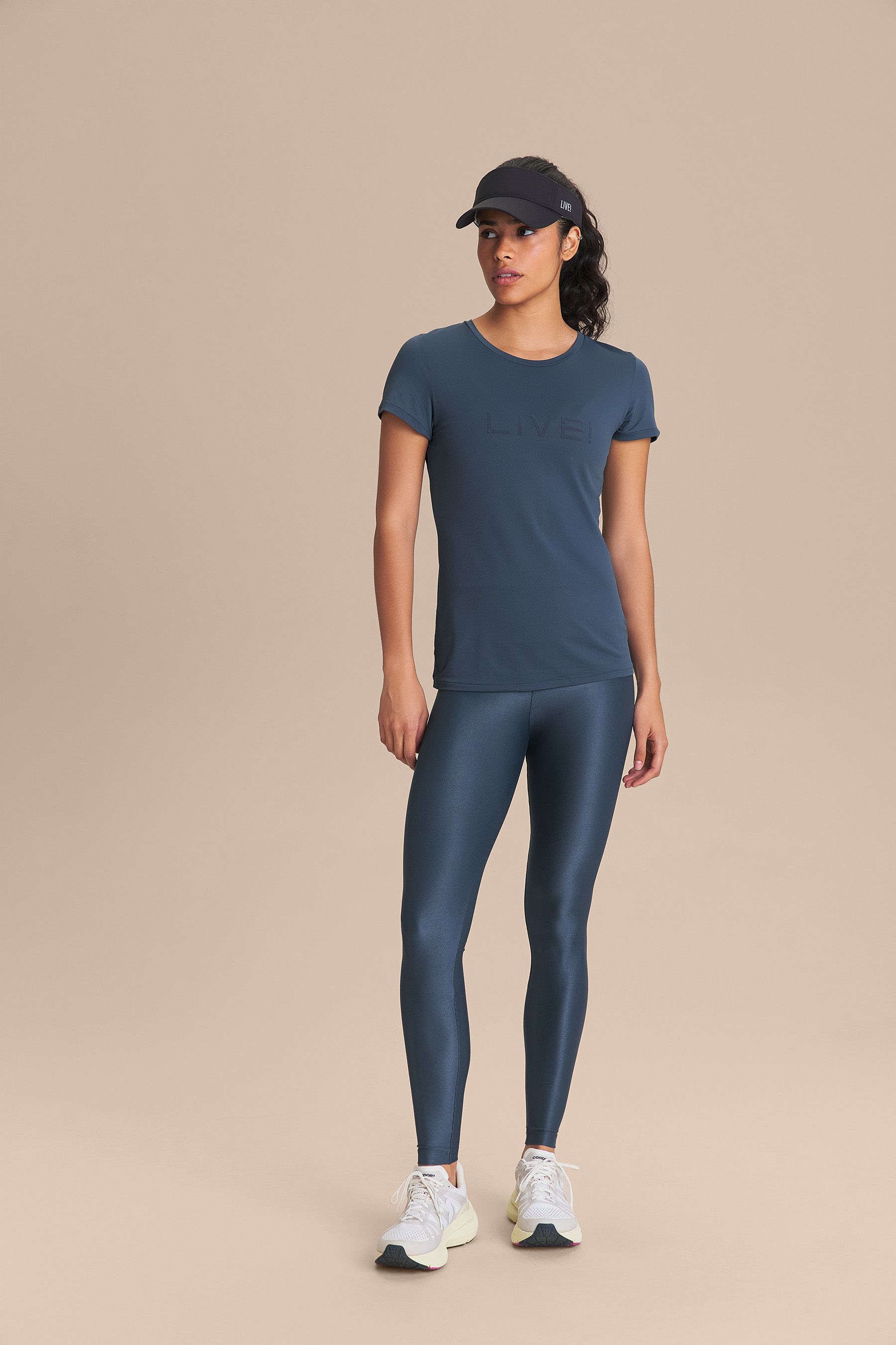 Camiseta LIVE Comfort Cor:Azul;Tamanho:M 2