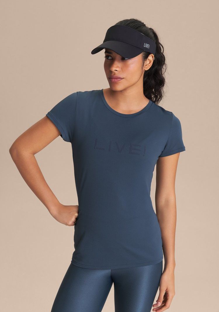 Camiseta LIVE Comfort Cor:Azul;Tamanho:M 1