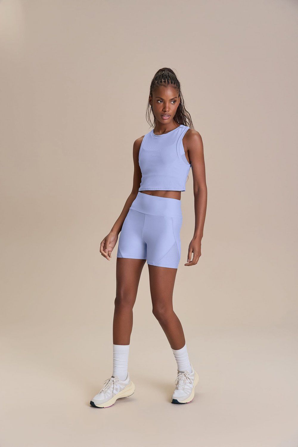 Regata Cropped Breezy Skin Cor:Azul Claro;Tamanho:G 5