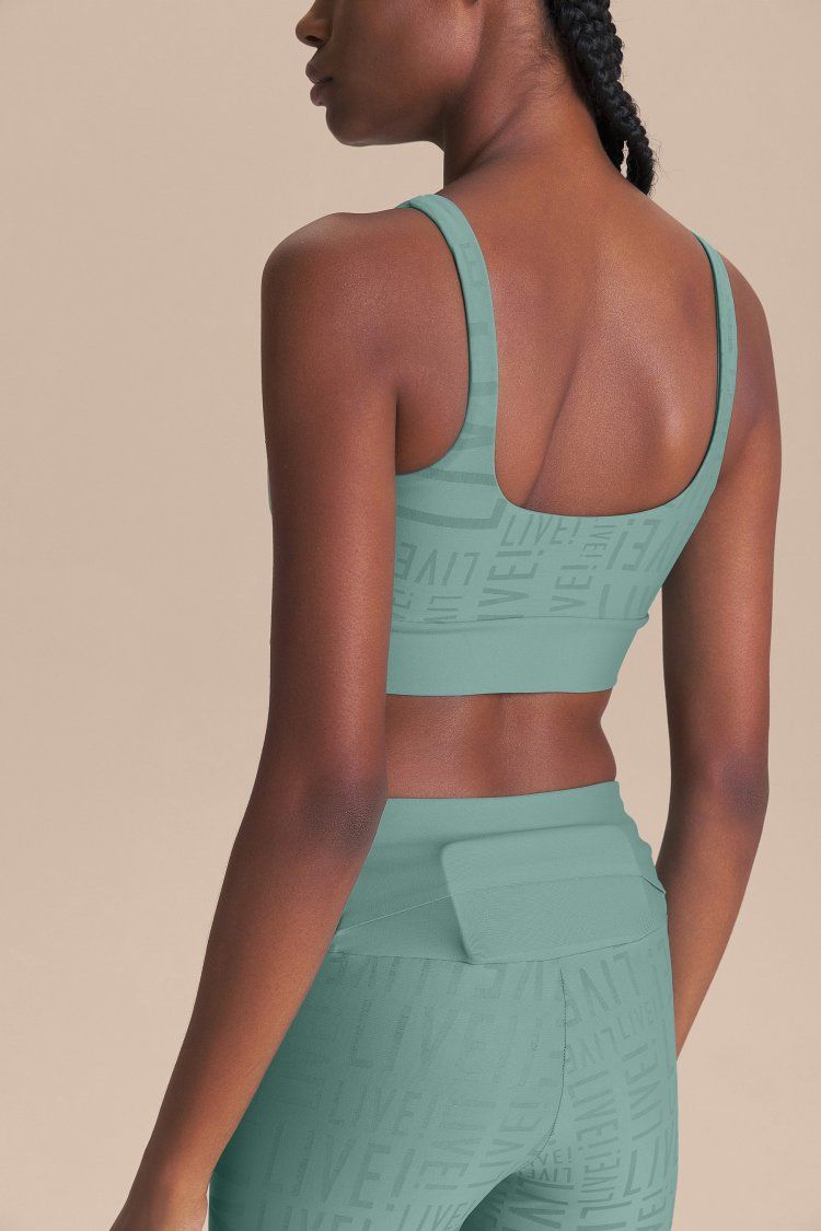 Shorts Fit LIVE Cor:Verde Menta;Tamanho:P 2
