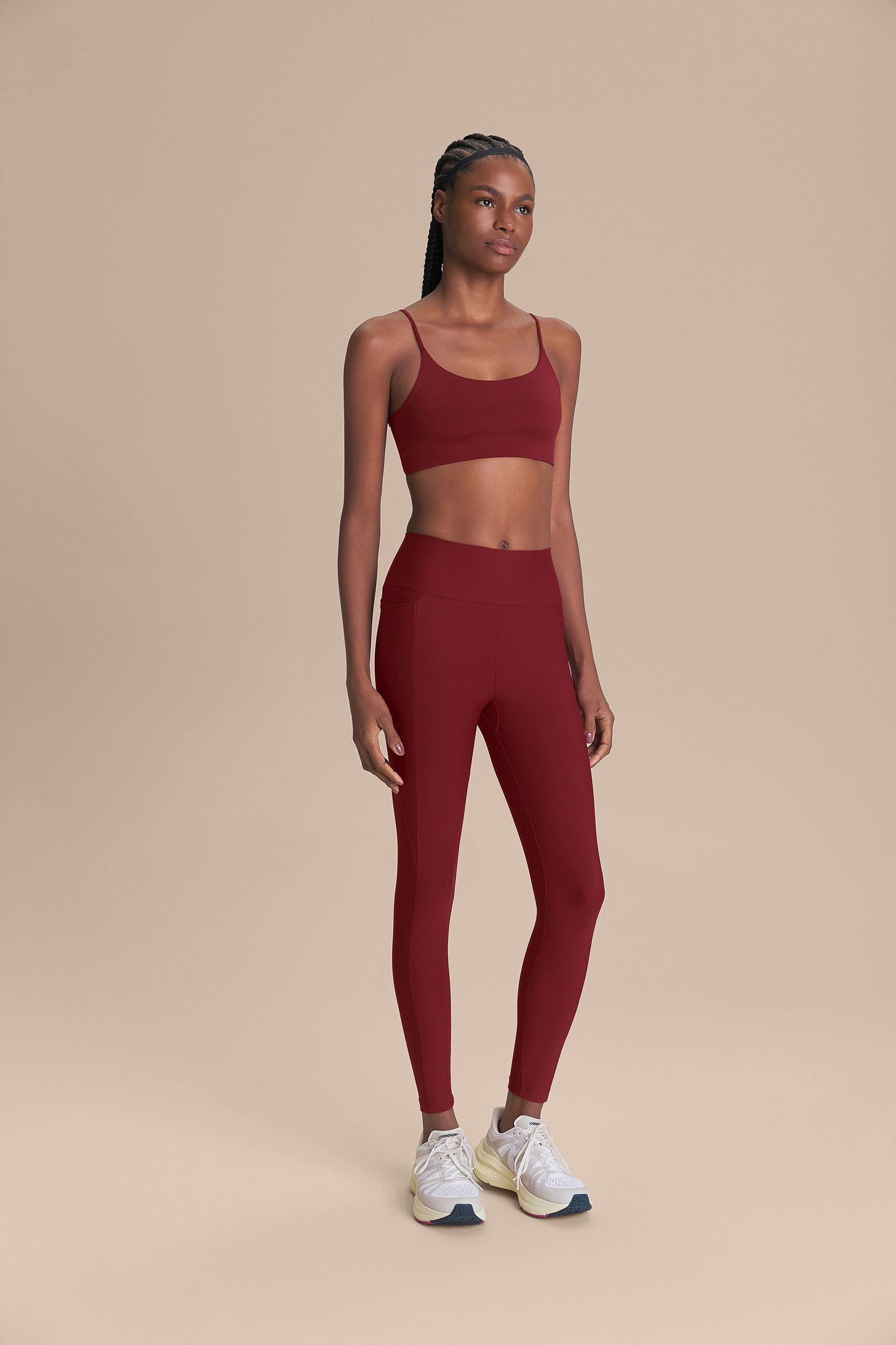 Top Curve Sense Cor:Vermelho Escuro;Tamanho:M 3