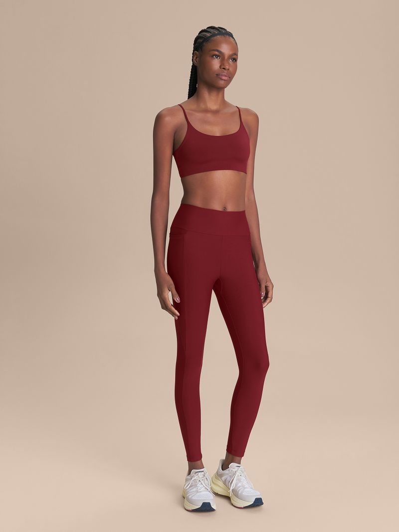 Top Curve Sense Cor:Vermelho Escuro;Tamanho:M 3