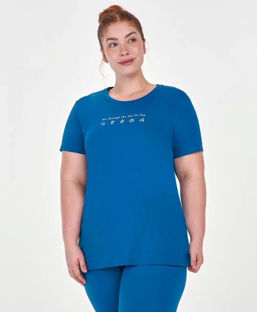 T-shirt Inspiracional Plus