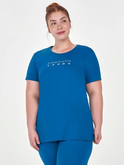 T-shirt Inspiracional Plus