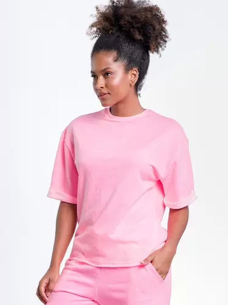 CAMISETA ANANAS ROSA G 1