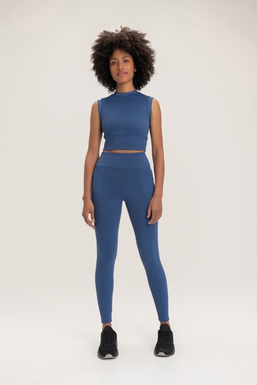 Legging Jacquard Street Lake