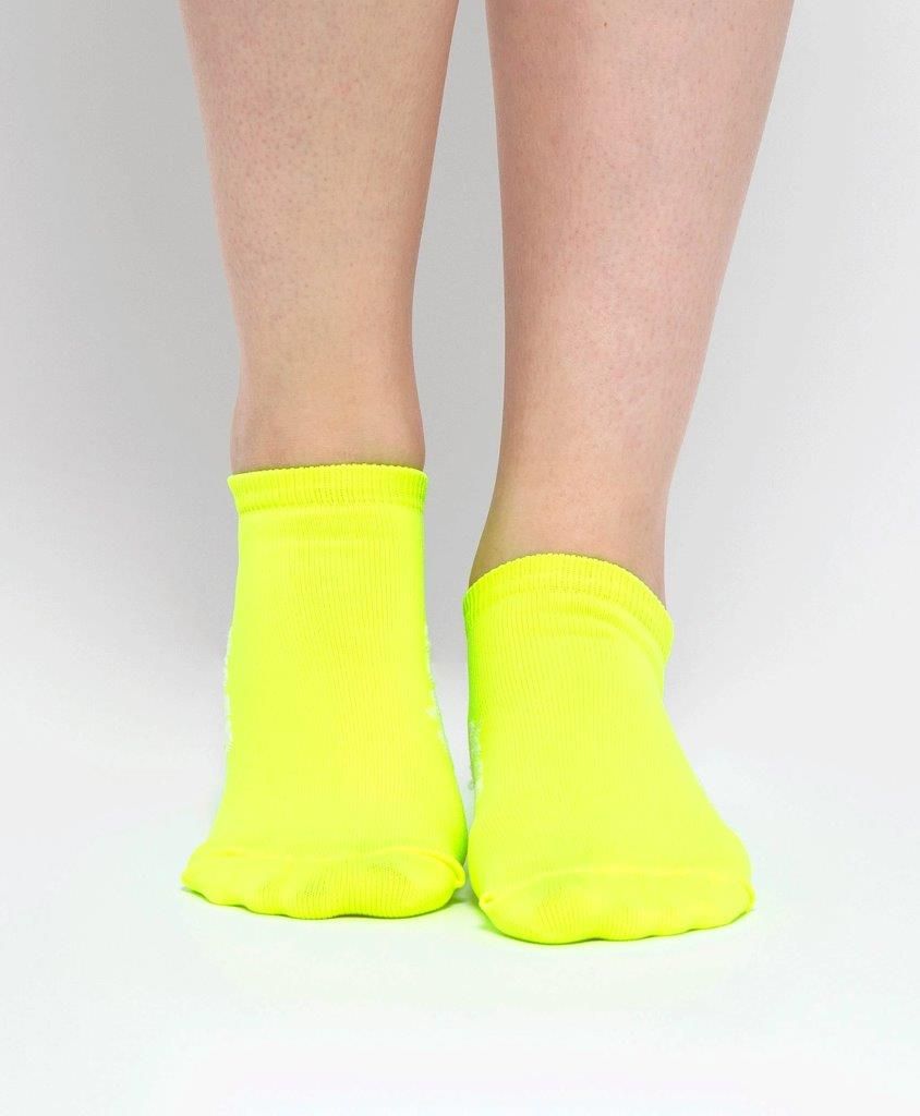 Meia Invisivel Feminina Neon Colors 2