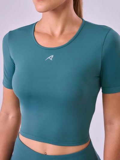 Camiseta Cropped Signature Samba Feminina Color