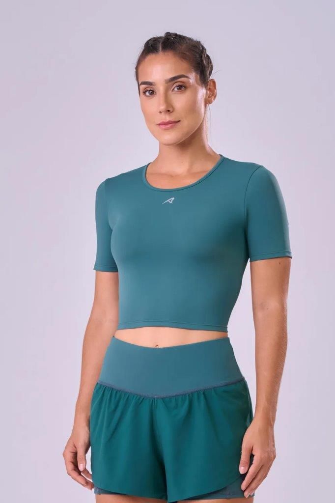 Camiseta Cropped Signature Samba Feminina Color 4
