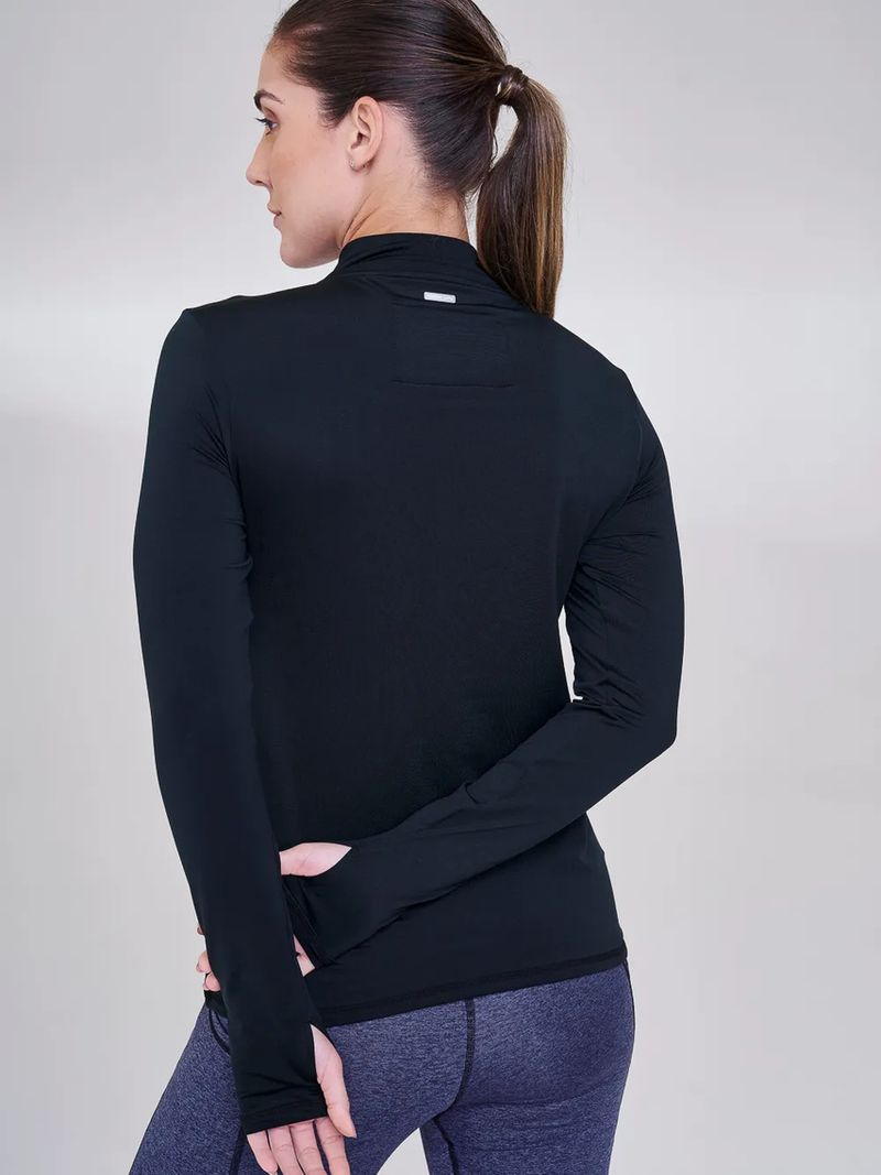 Camiseta Manga Longa Thermal Ziper Refletivo Kept 3