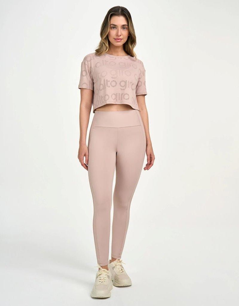 Legging Elastico Personalizado Alto Giro 1