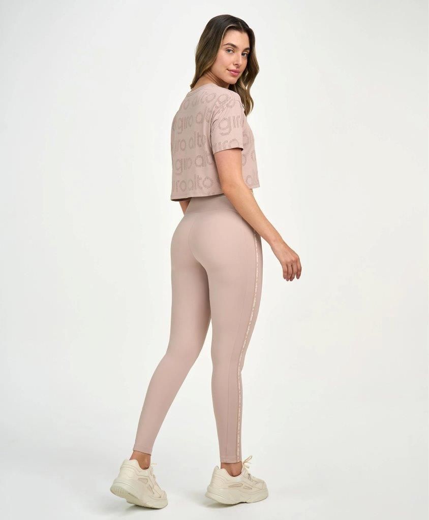 Legging Elastico Personalizado Alto Giro 3