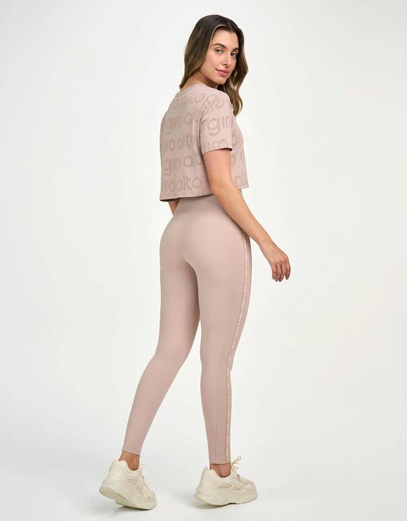 Legging Elastico Personalizado Alto Giro 3