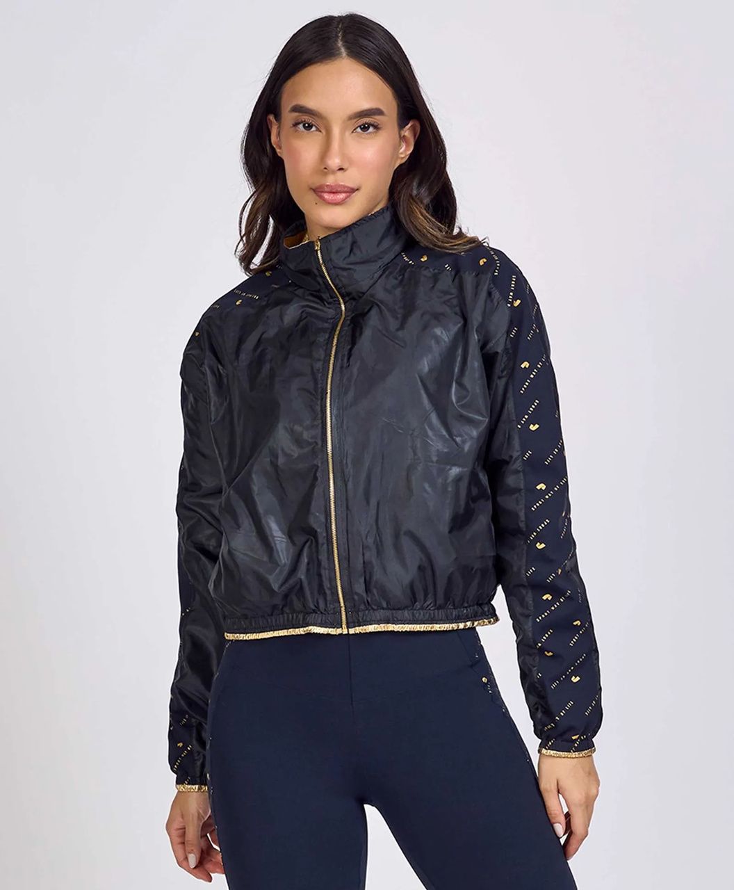 Jaqueta Reflect Com Detalhe Dourado 3