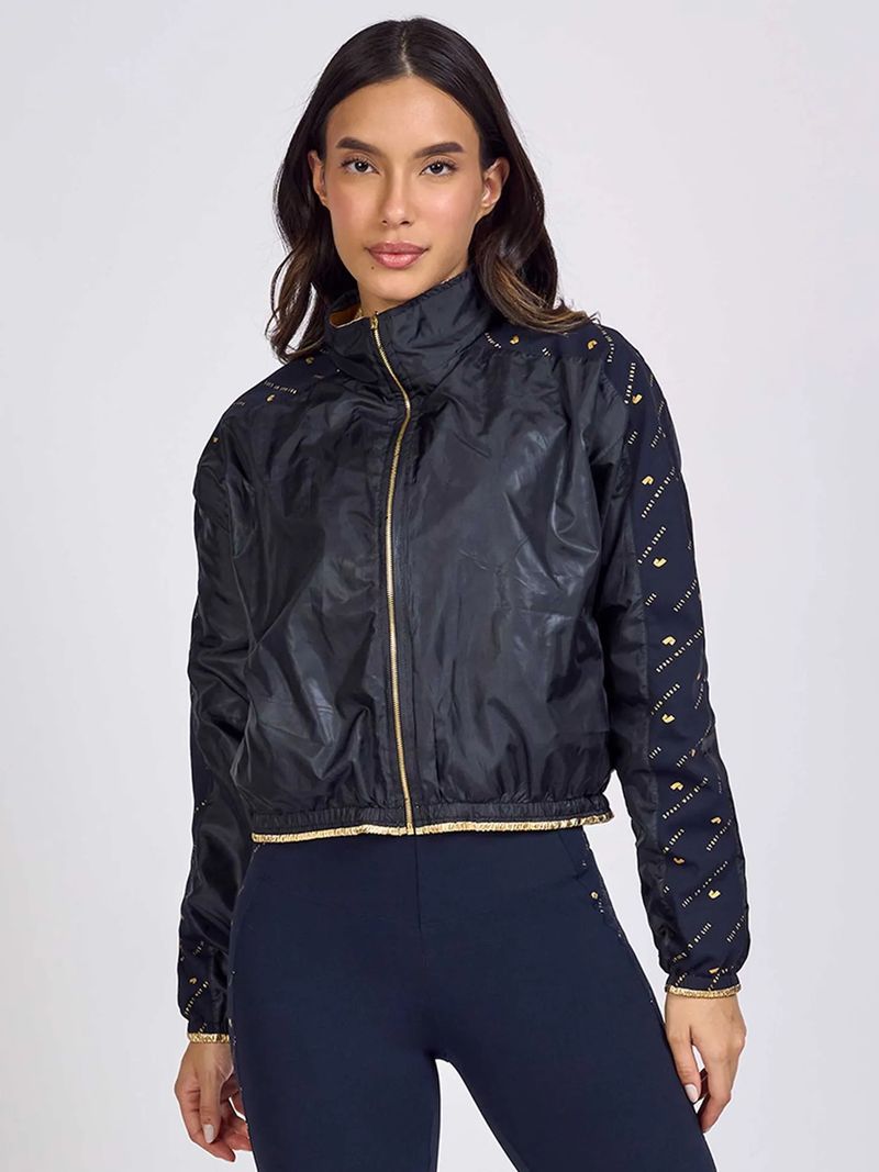 Jaqueta Reflect Com Detalhe Dourado 3