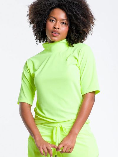 CAMISETA MODI AMARELO LIMAO P