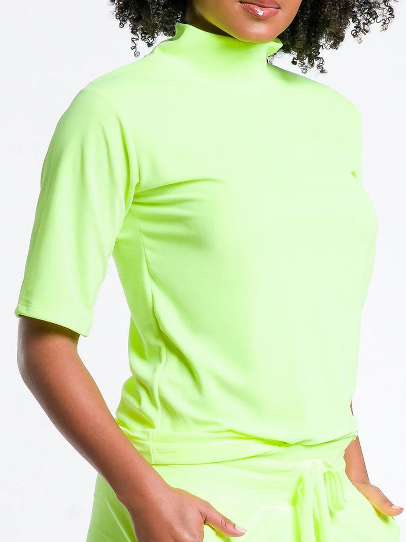 CAMISETA MODI AMARELO LIMAO P 2