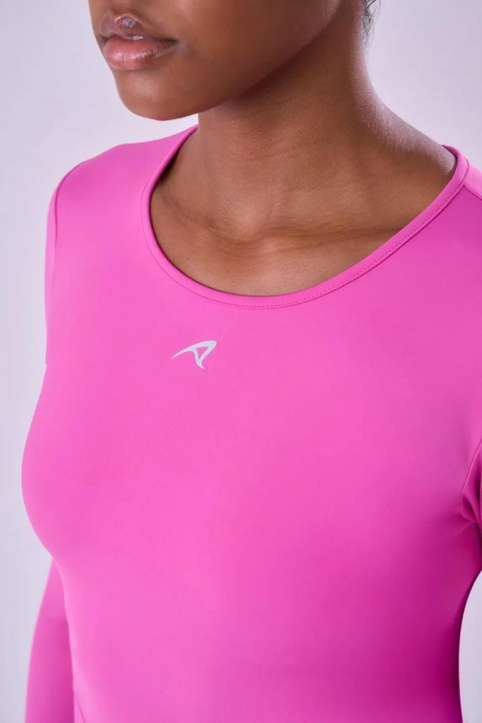 Camiseta Cropped Signature Samba Manga Longa Feminina 5