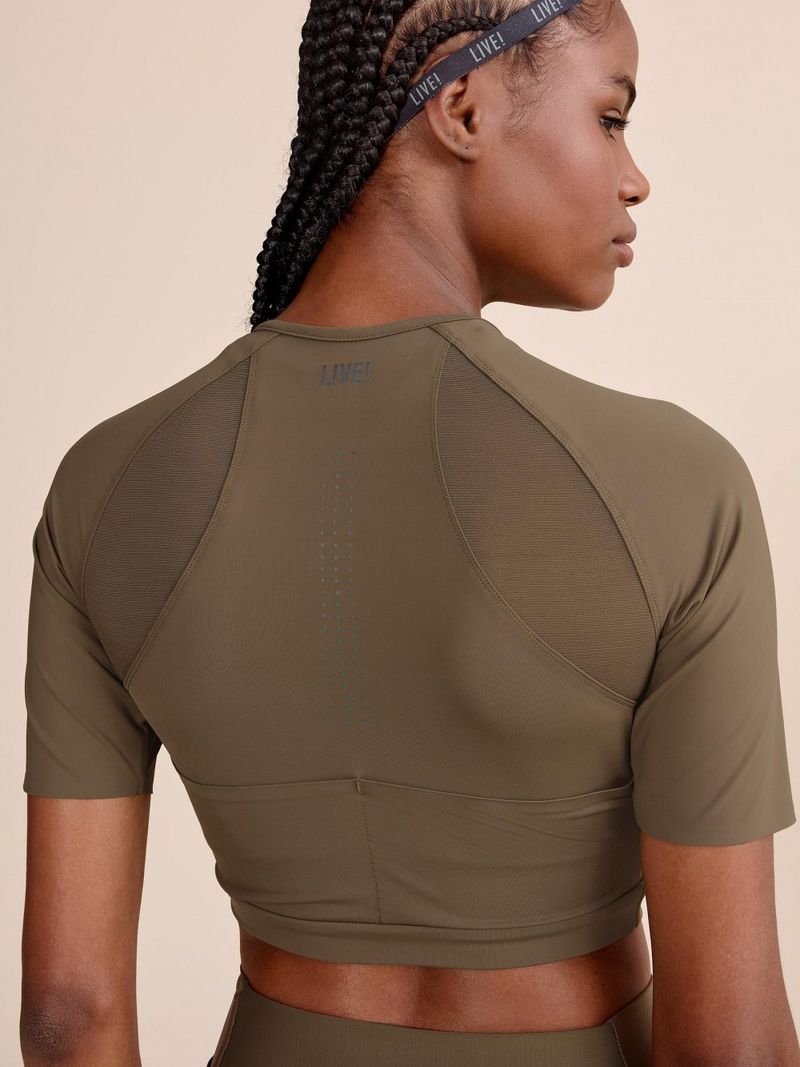 Blusa Cropped Race Pro Tule 5
