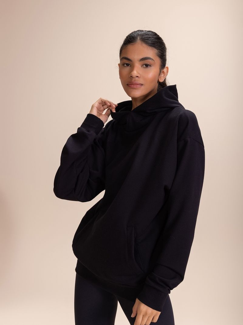Casaco Jog Everyday Noir Black 6