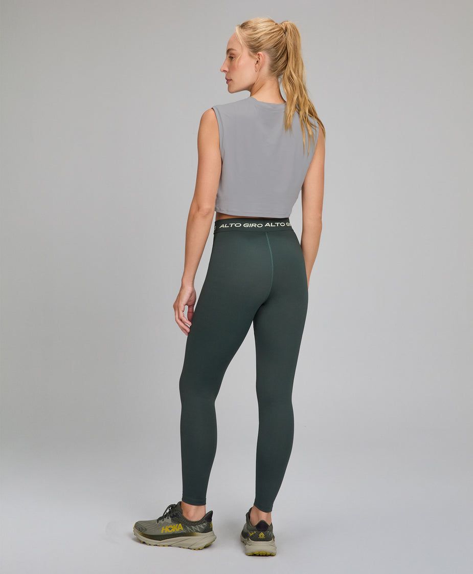 Regata Cropped Dry Estampa Gola