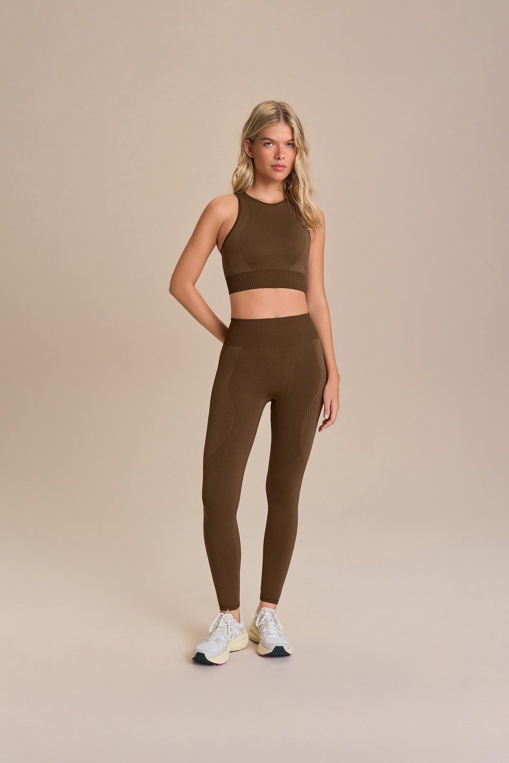 Legging Seamless Knit Husk 1